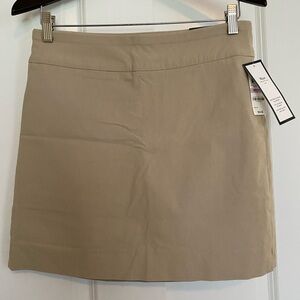 Charter Club Classic Tan stretch Women's Skort NWT
